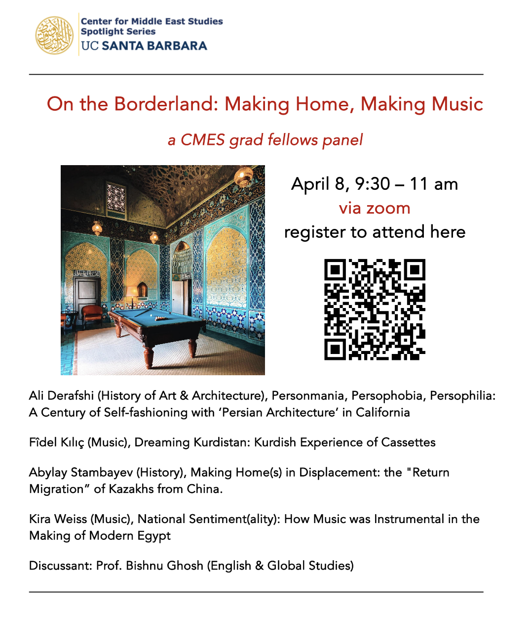 On the Borderland: Making Home, Making Music | UCSB Area Global Initiative